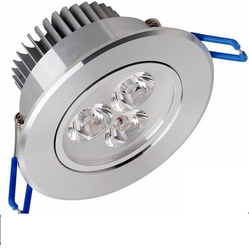 4/8/16Pc Dimmable LED Downlight 3W Recessed Ceiling Light Spotlight 85V-265V gallery