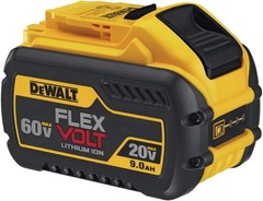 DEWALT DCB609 FLEXVOLT 20V/60V MAX Lithium-Ion 9.0Ah Battery