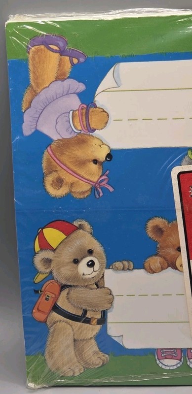 Eureka Teddy Bear Double Sided Classroom Name Plates 36 Count Sealed Vintage gallery