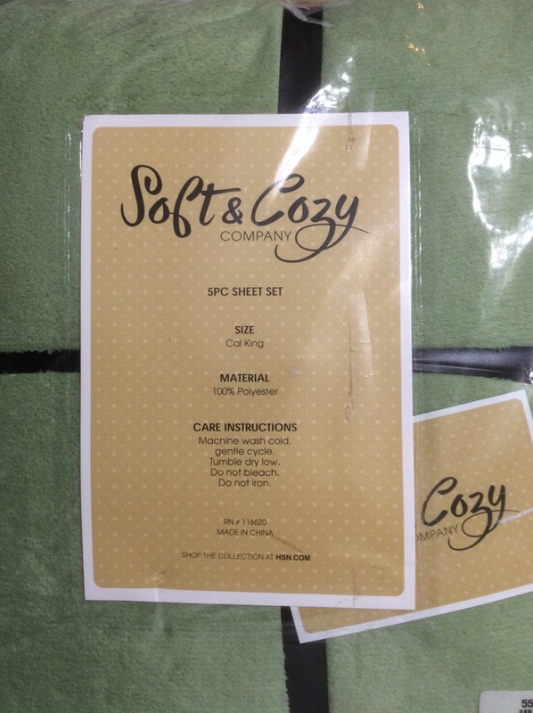 7 Piece Bedding Set Bundle - Soft & Cozy Brand New & Unused Sage Color gallery