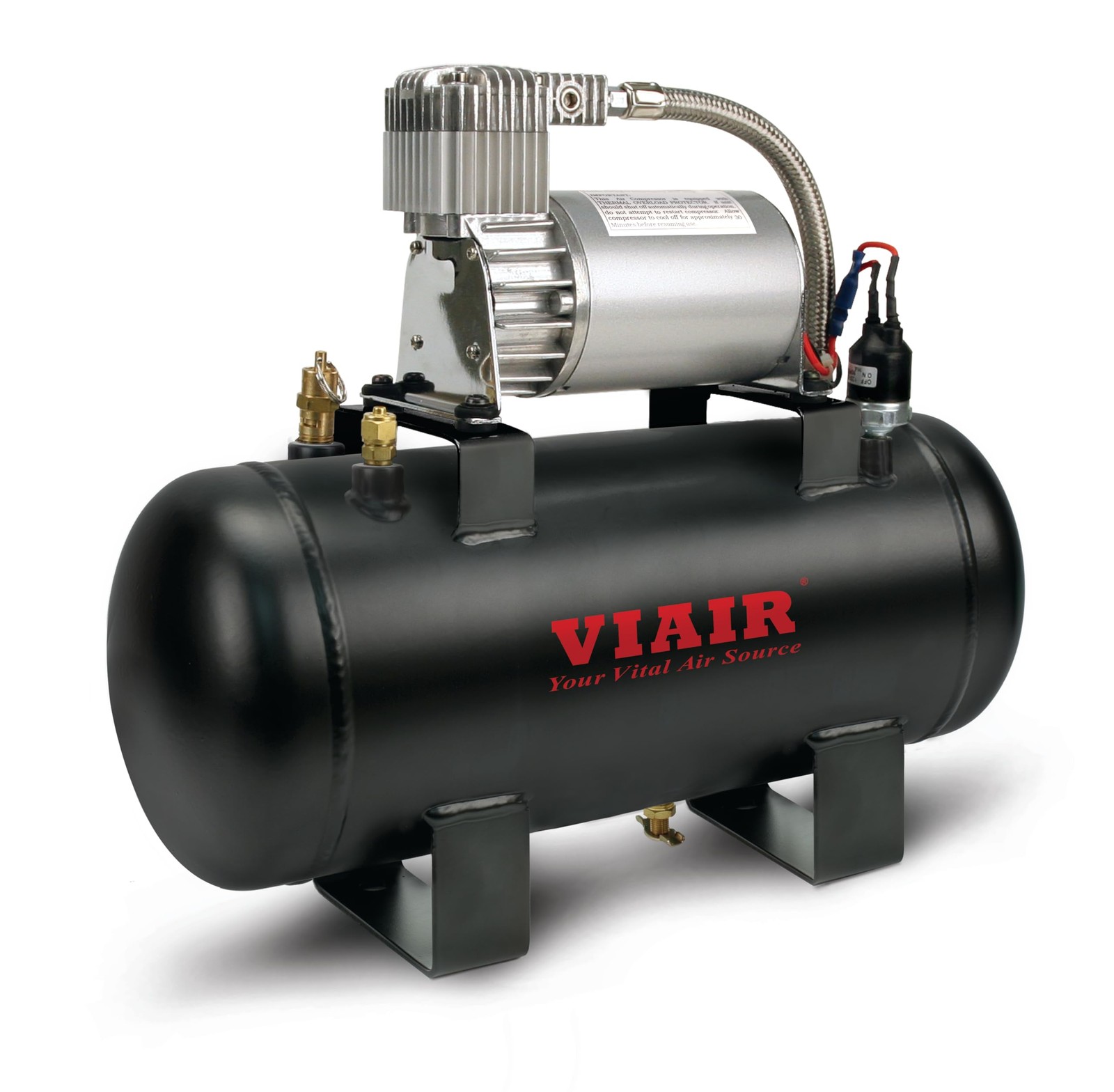 VIAIR 20003 Air Source Kit, 1.5 Gallon, Black gallery