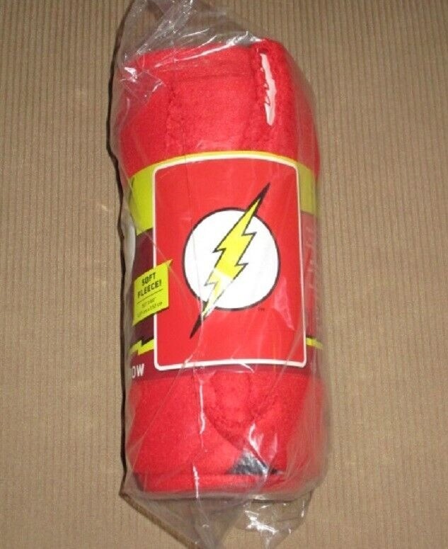 New The Flash Movie Logo Fleece Throw Gift Blanket Justice League Barry Allen gallery