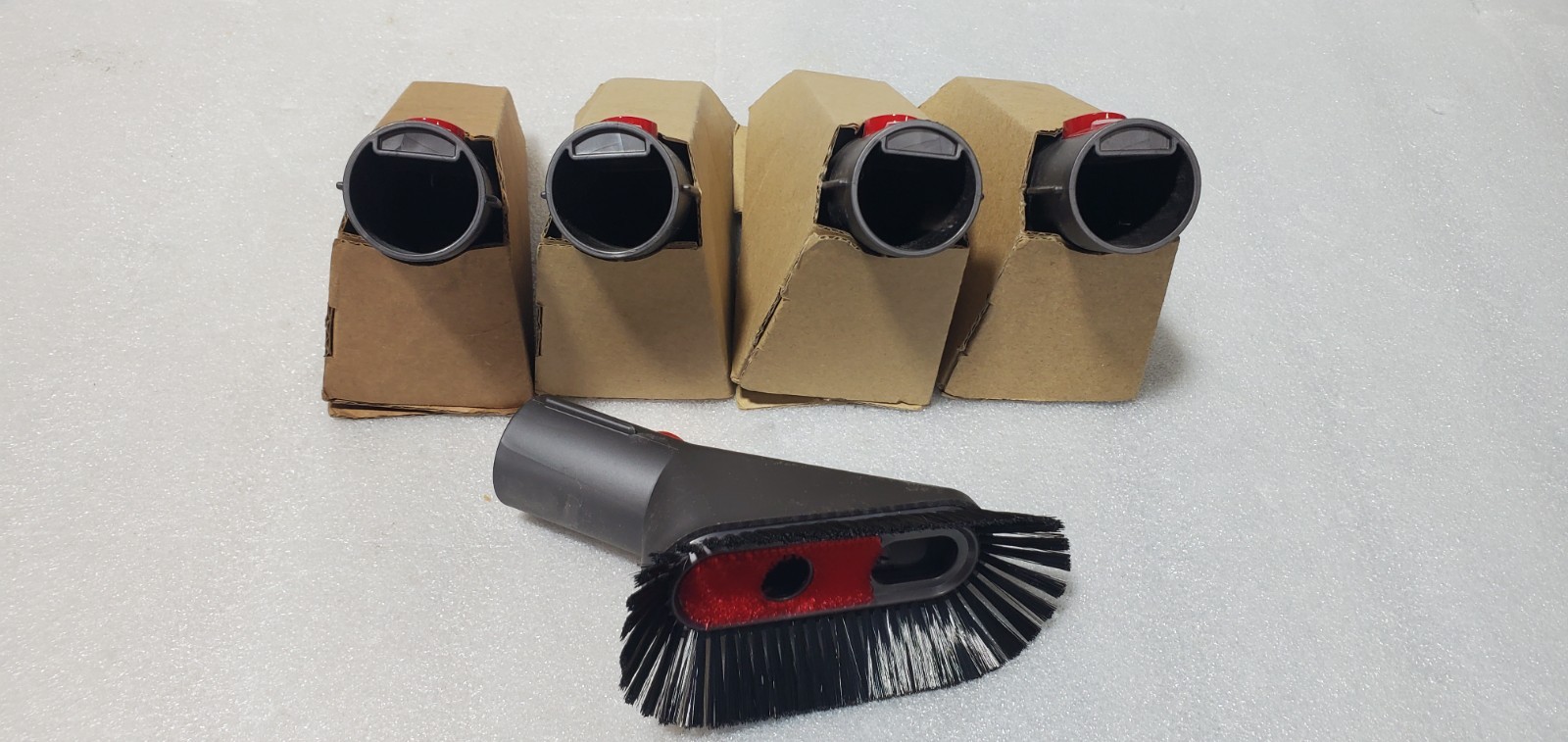 Lot 5 Genuine Dyson Vacuum Mini Soft Dusting Brush Tool V7, V8, V10, V11 - NEW gallery