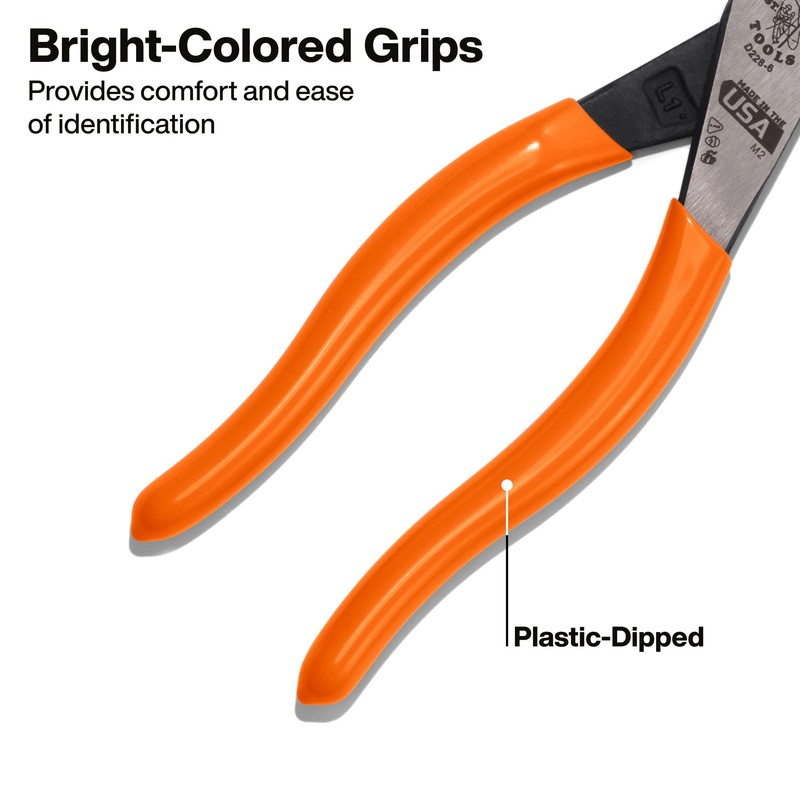 Klein Tools D2286 Diagonal Cutting Pliers, High-Leverage, 6-Inch gallery