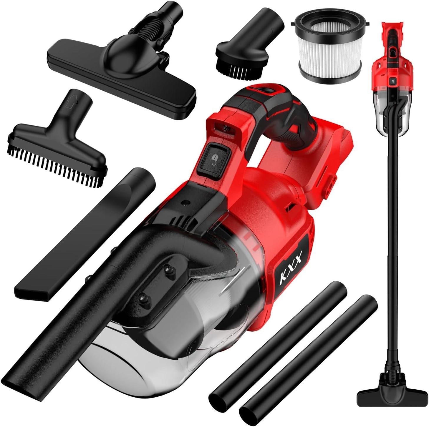 Cordless Vacuum for Milwaukee M18 Battery, 5 in 1 Handheld Electric Vacuum Cl... gallery