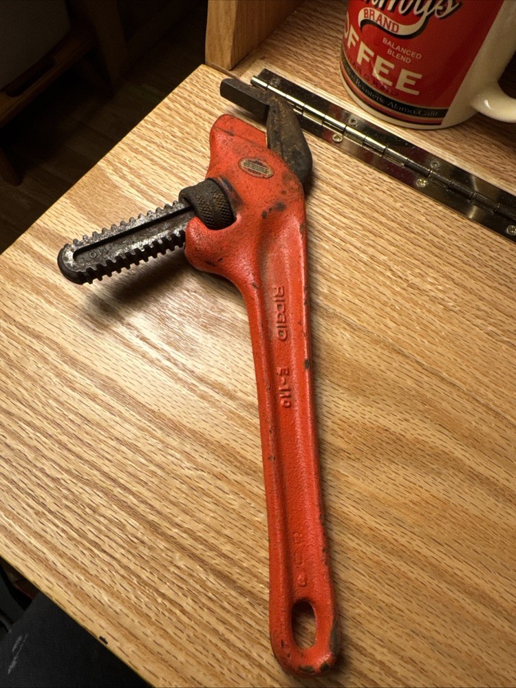RIDGID 31305 Model E-110 9.5" Offset Hex Pipe Wrench: Made in USA