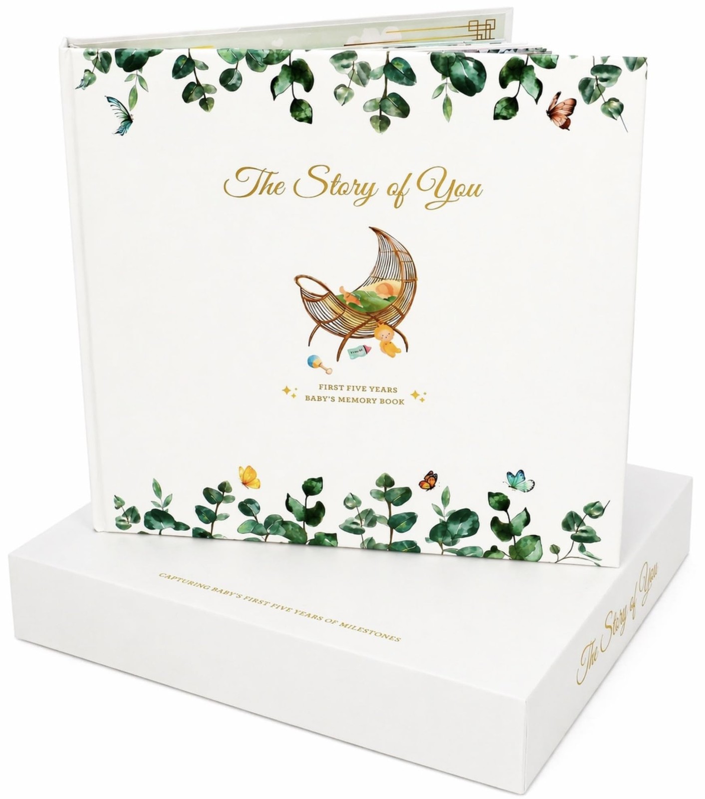 Baby Memory Book Keepsake – First 5 Years (Pregnancy to Age 5) | Gender Neutral gallery