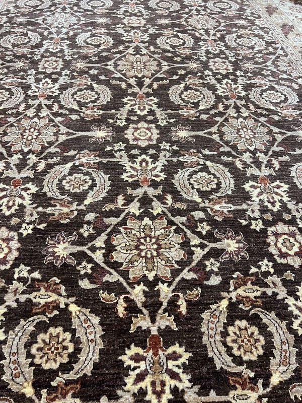 12' x 16'3" Pakistani Peshawar Oriental Rug - Hand Made - 100% Wool - Veg Dye gallery