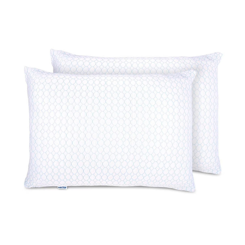 Nectar 2-Pack Cooling Down Alternative Microfiber Pillows, Standard/Queen Size gallery