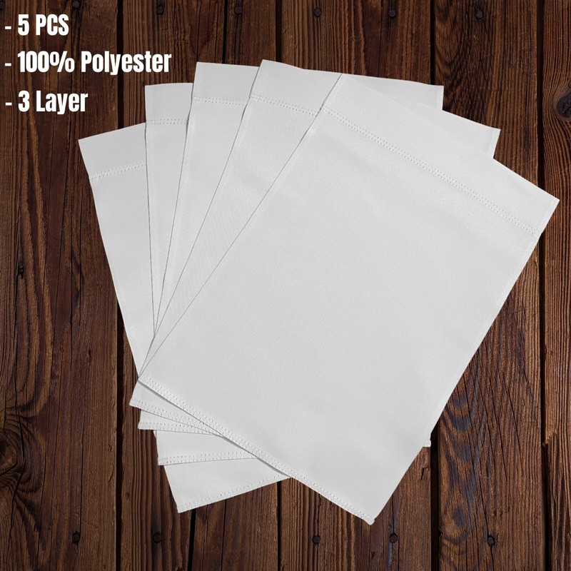 5 Pack Polyester DIY Blank Garden Flags | Double Side Print Dye Sublimation Flag gallery