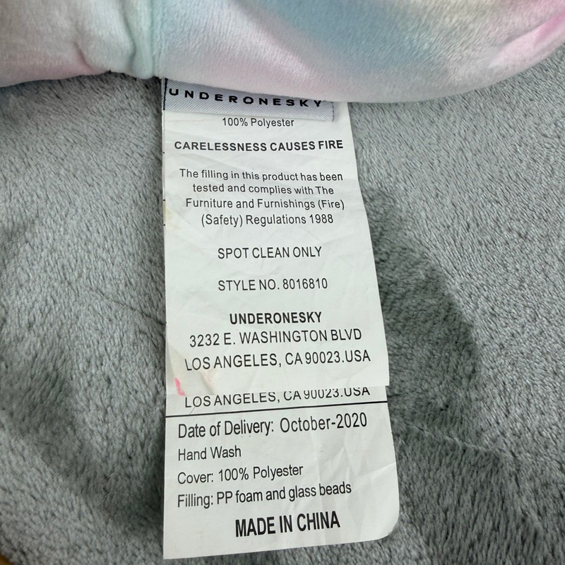 Under One Sky Llama Tablet Stand Plush Pillow Pastel Tie Dye Heart Eyes 8016810 gallery