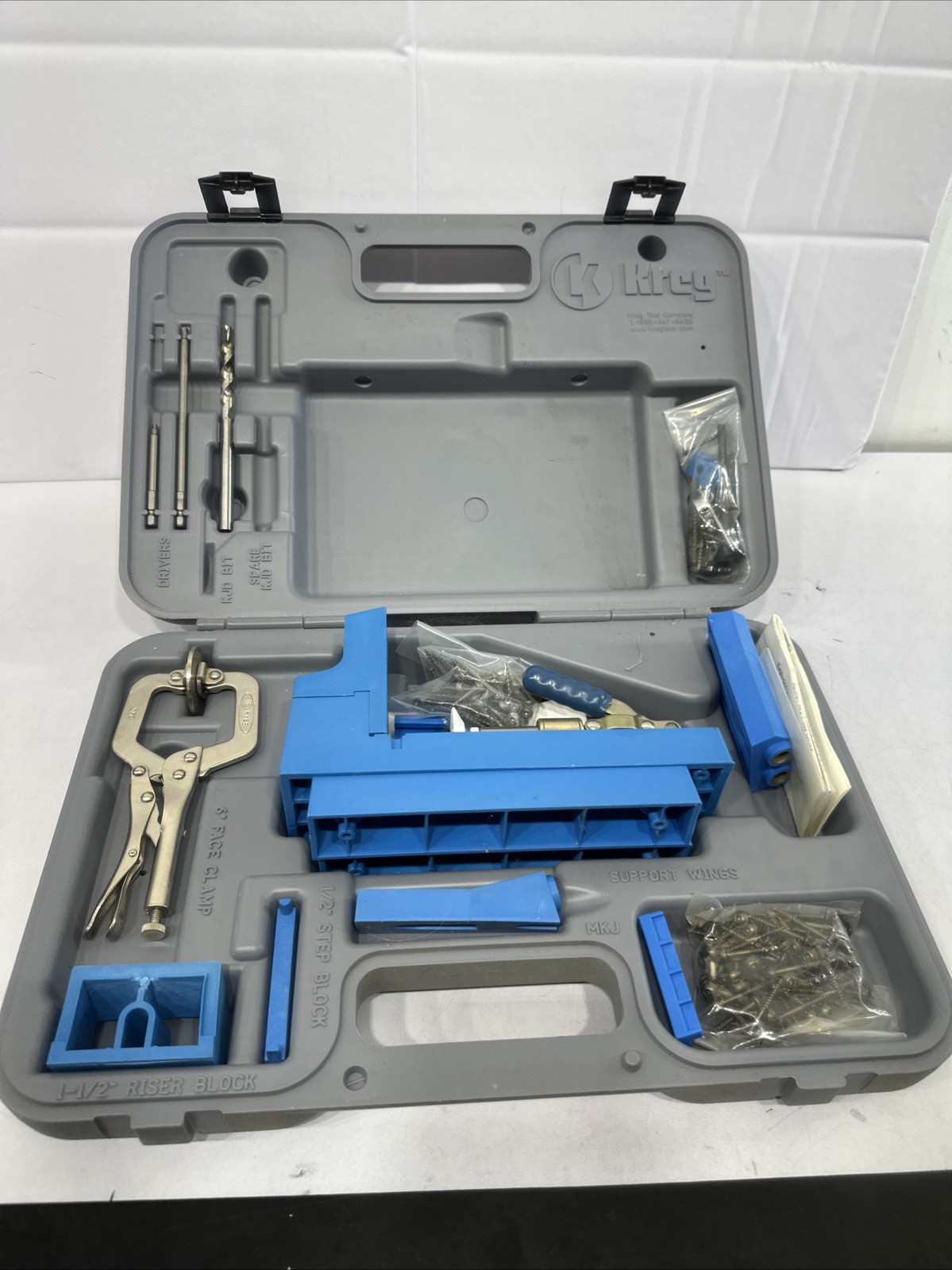 Kreg Pro Pack K2000 Pocket Hole Jig System ProPack gallery