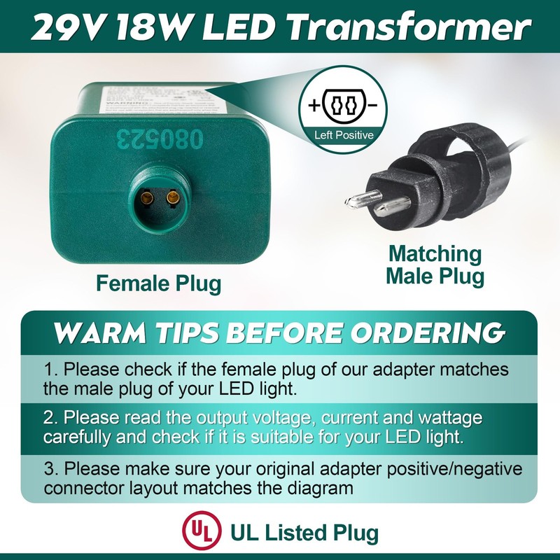 Enhon 29V LED Power Supply, UL Certification Transformer Replacement... gallery