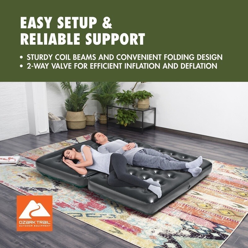 Multi-Max 5-in-1 Inflatable Air Couch Double Sofa Lounge Recliner Bed Portable gallery