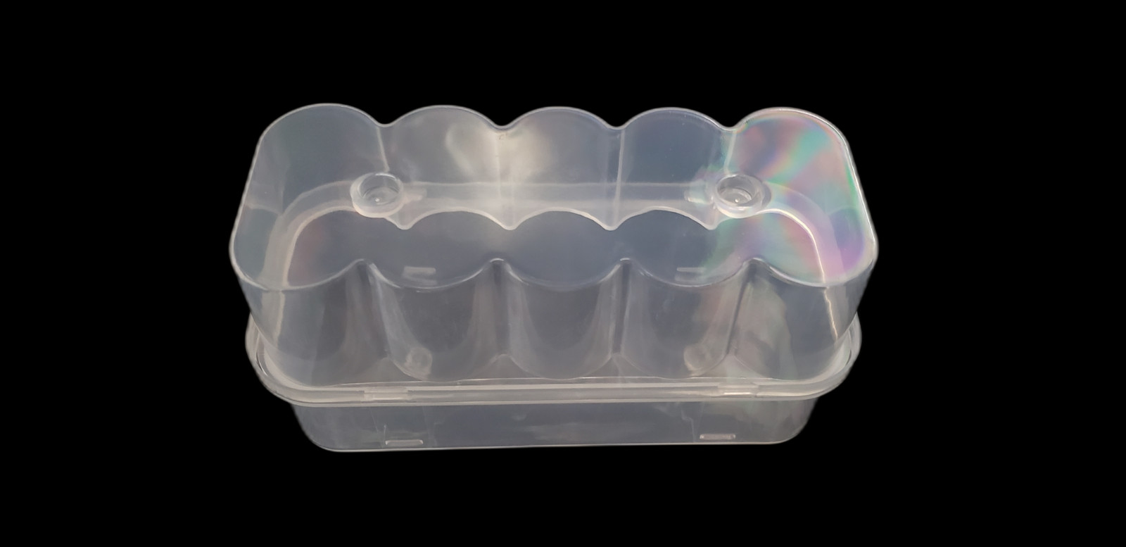 Clear Plastic 10 x 10mL Vial Storage Box Case gallery