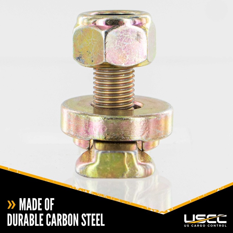 US Cargo Control L Track Double Lug Threaded Stud Fitting 4 PK - WLL 1,833 Lbs. gallery
