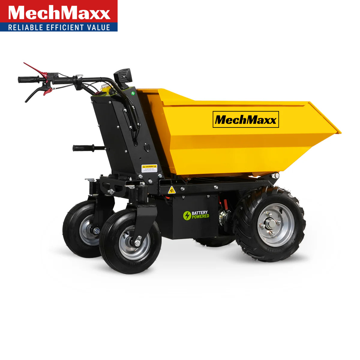 MechMaxx 1100Lbs Loading Battery Mini Dumper 1000W 48V Brushless DC Motor E50 gallery
