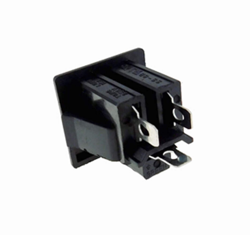 4 pack AC Outlet, NEMA 5-15R, 3 Wire 15A, Snap-in 32041 gallery