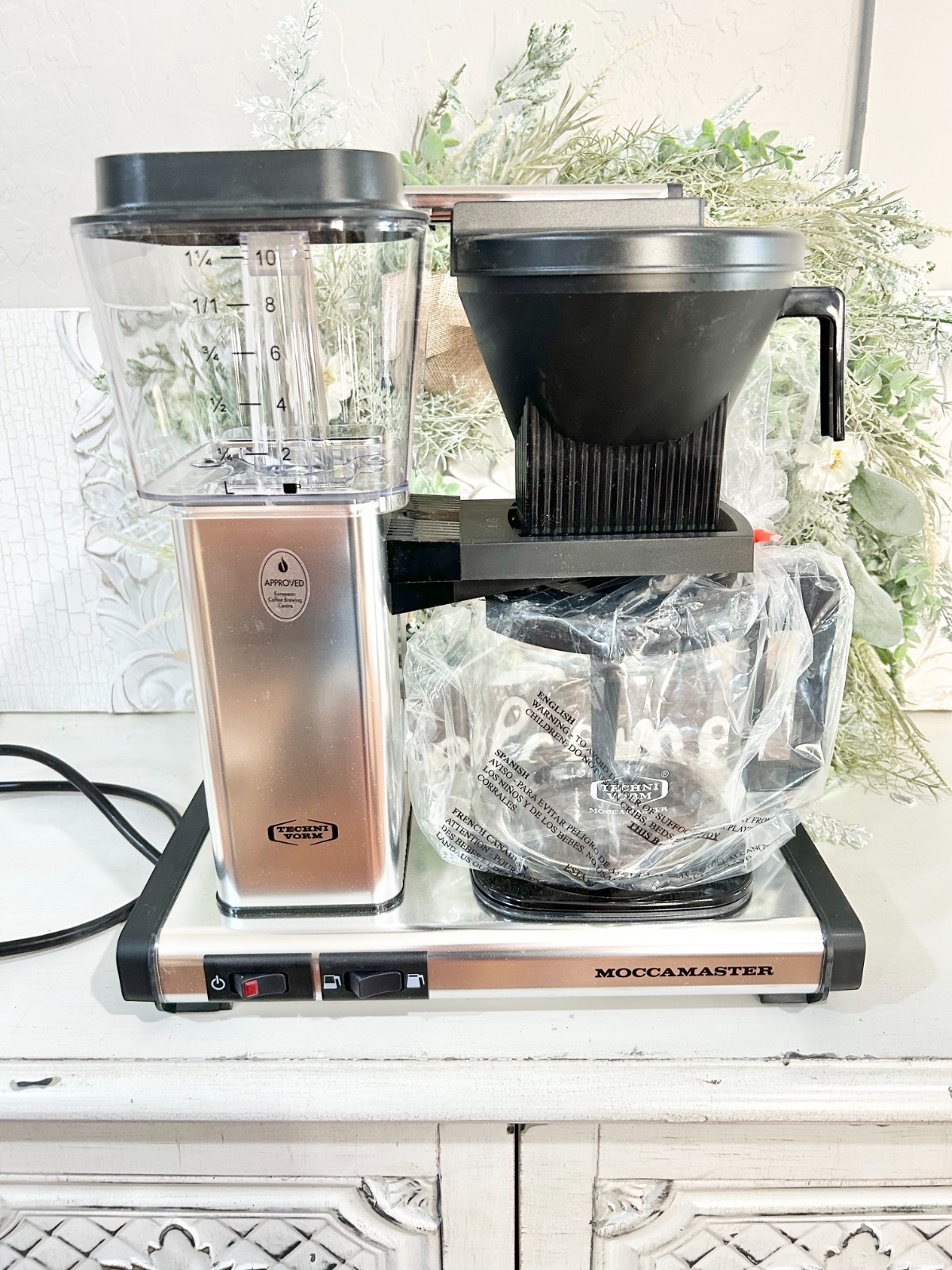 Technivorm Moccamaster 53941 KBGV Select 10 Cup Coffee Maker, Polished Silver, gallery