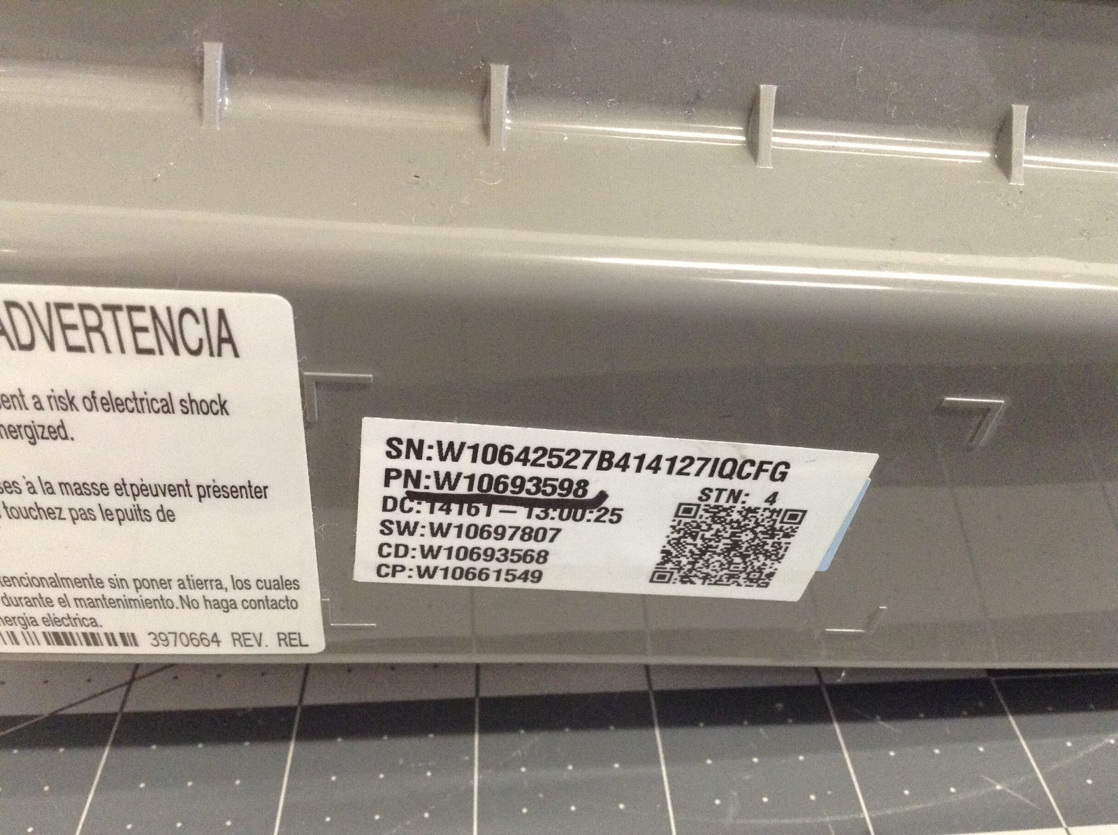 Whirlpool Washer Main Control Board W10693598 -TESTED- gallery