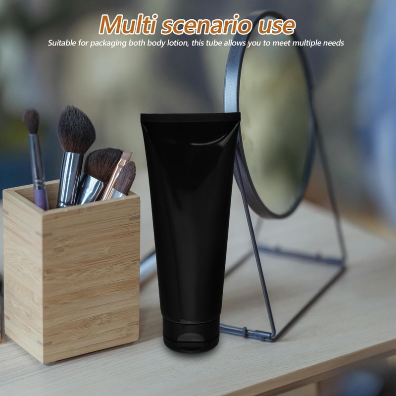 Plastic Refillable Squeeze Tube, Empty squeeze Tubes containers for Cream, gallery