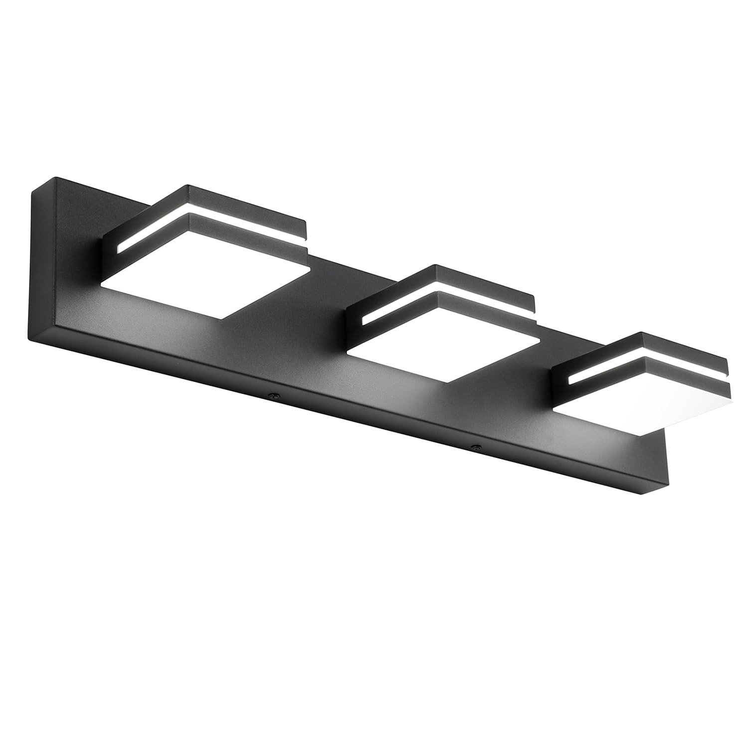 LED Modern Bathroom Vanity Light Fixtures (3-Light, 24-Inch, Dimmable), Matte... gallery