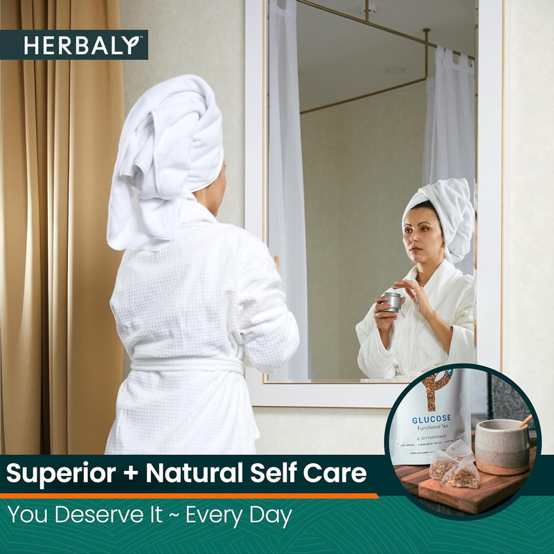 Herbaly Glucose Functional Tea - Vitality & Wellness - Gymnema Sylvestre, Ceylon gallery