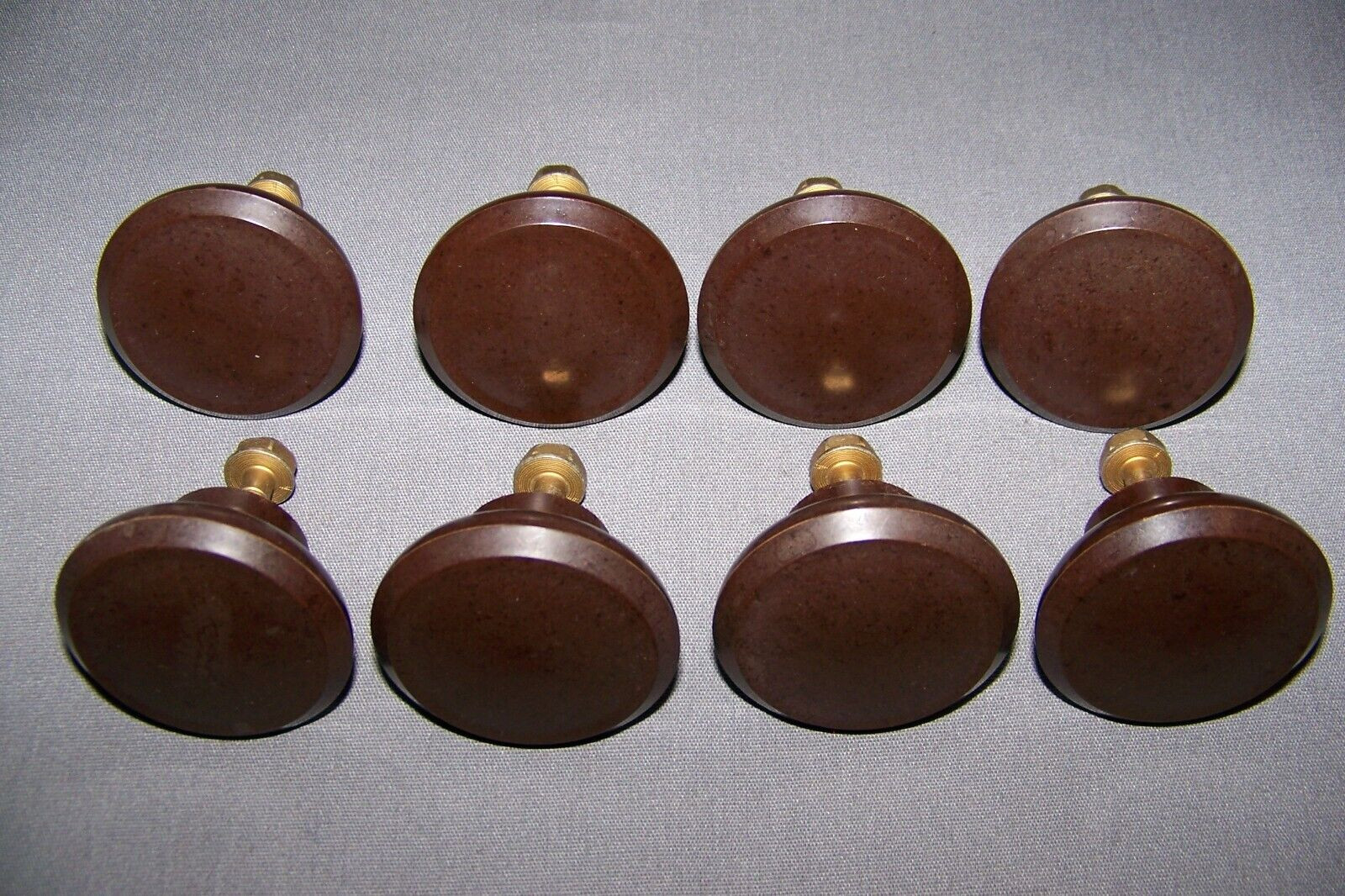Eight, Vintage, Dark Tone, PLASTIC, Furniture/Cabinet Knobs - SEE INFO gallery