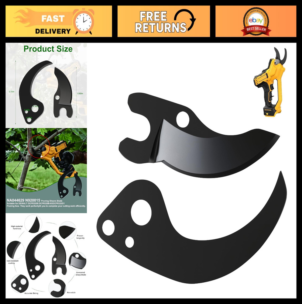 Cordless Pruning Shears Replacement Blades for 20V MAX Pruner DCPR320B DCPR320D1