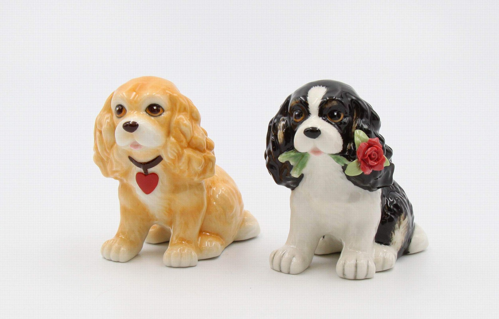 Ceramic Cocker Spaniel Salt and Pepper Shakers, Gift for Her, Gift for Mom, Kitc gallery