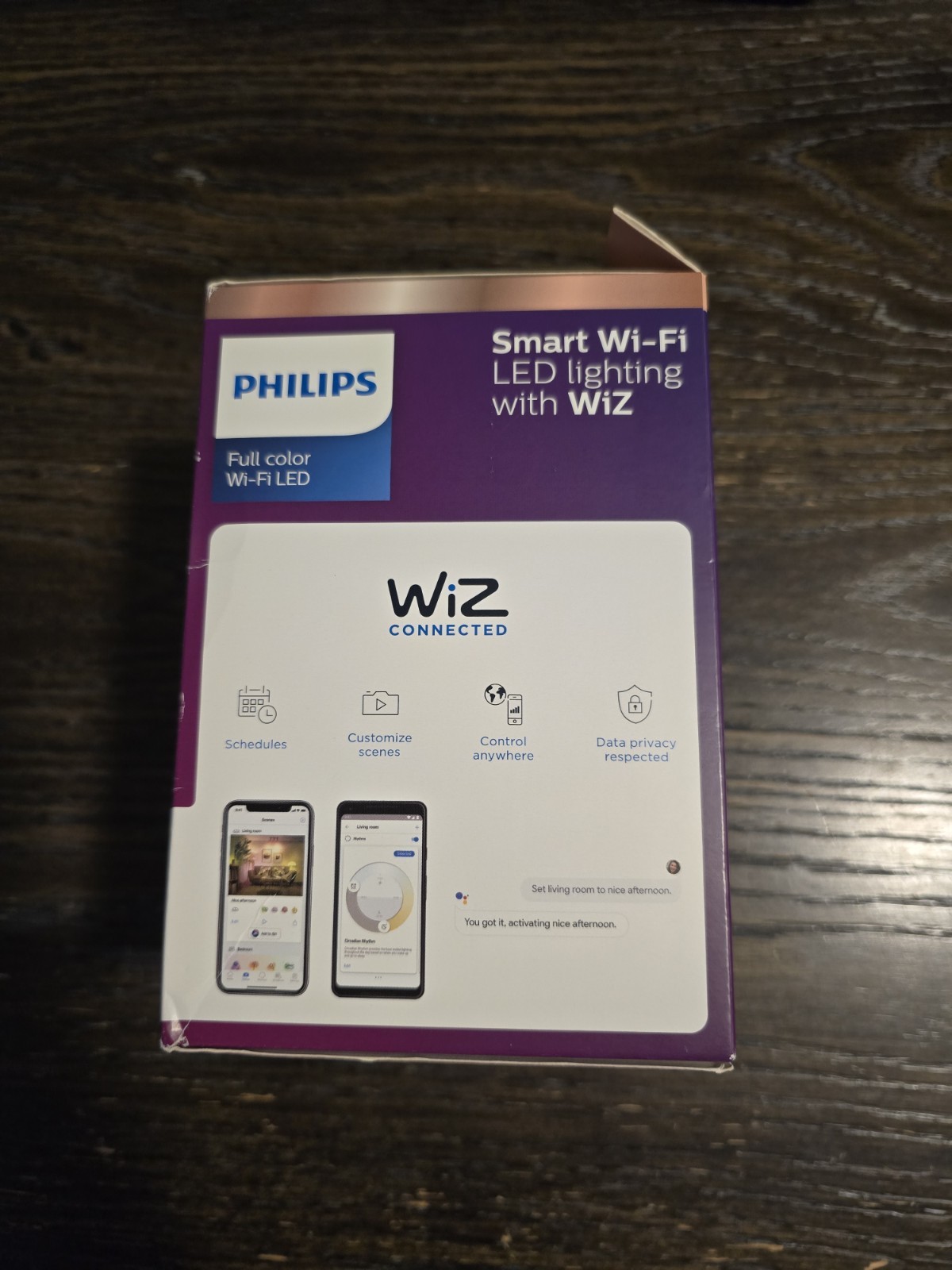 Philips Smart Wi-Fi LED 7.2-Watt Energy Saving Plug-In Color Changing Light gallery