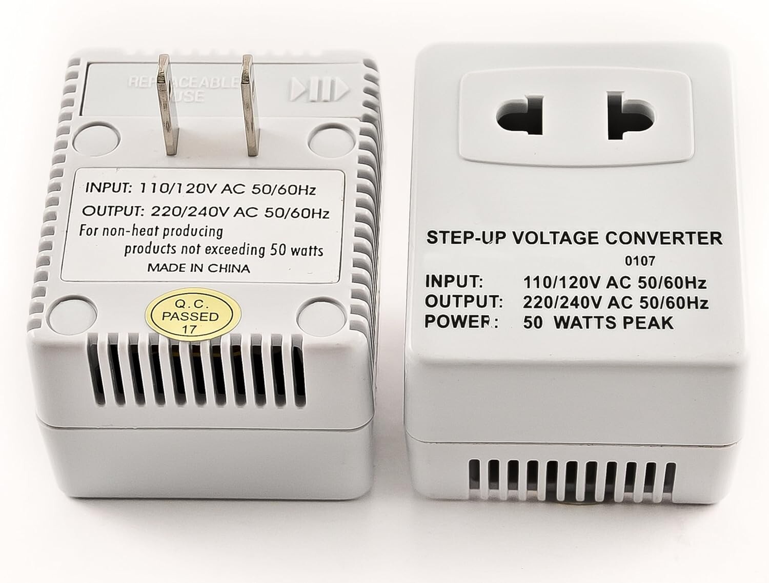 Simran SM-250F Watt Step Up Travel Converter 220 Volt to 110 Volt Transformer gallery