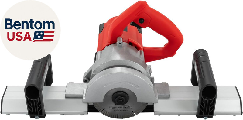 Electric Tile Chamfering Machine 45 Degree Handheld Ceramic Tile Cutter, 1200W H gallery