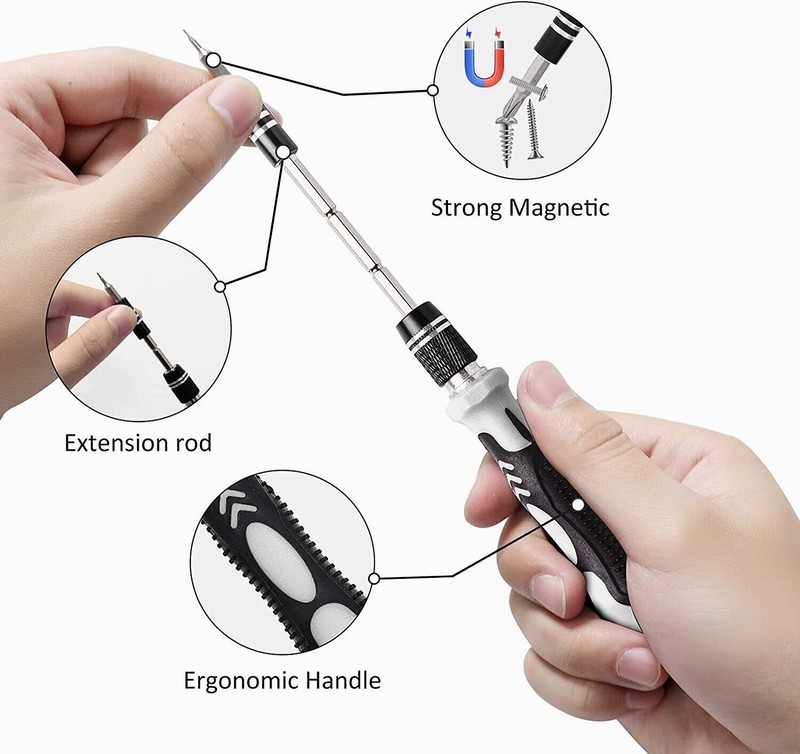 Precision Screwdriver Set Mini 138 in1 Multi-function TORX Magnetic Repair Tool gallery