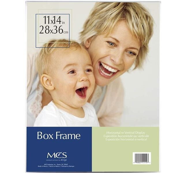 MCS Acrylic Box Frame 11 x 14 #11114 for Wall gallery