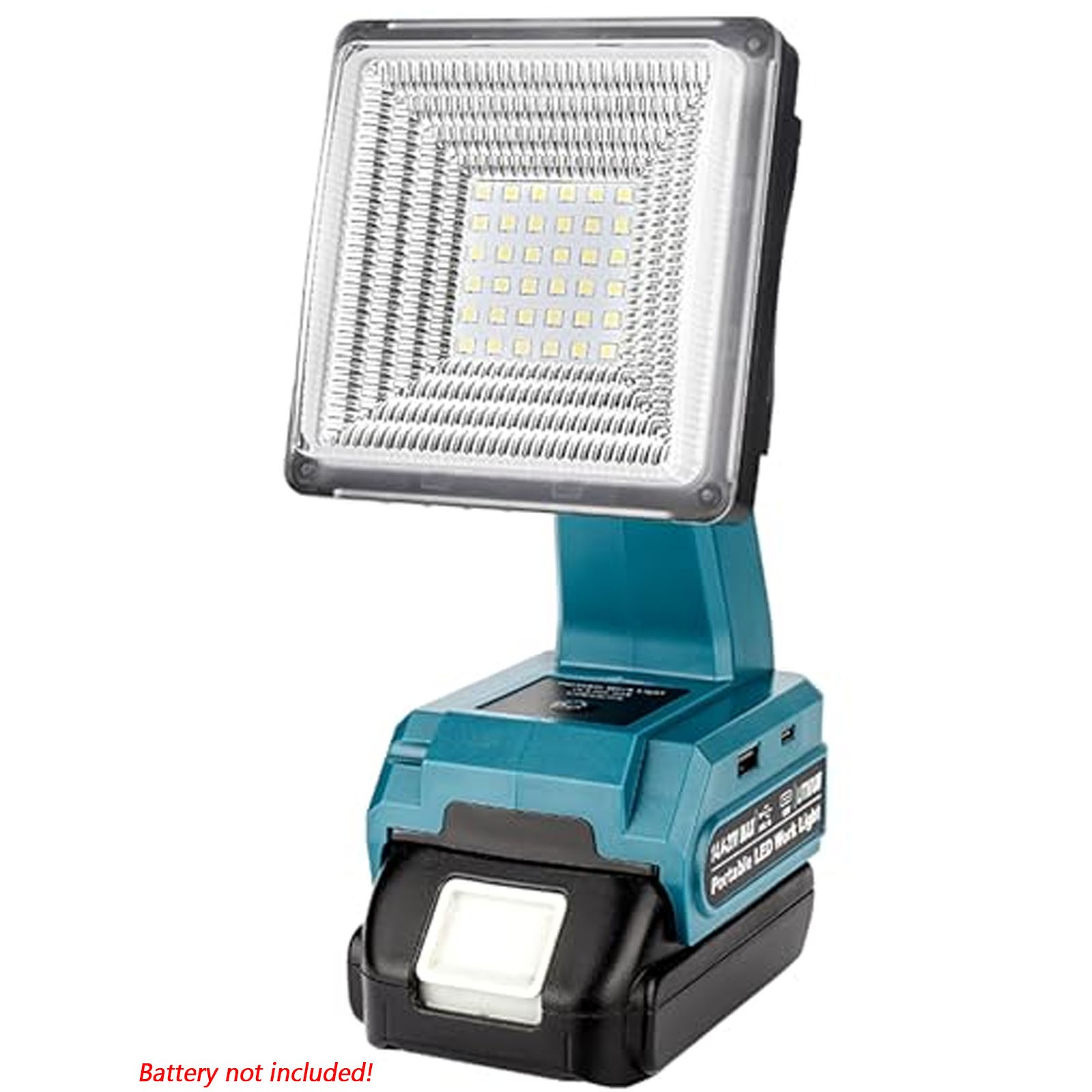25W 800LM-1500LM Cordlesss Lamp LED Work Light Flashlight for Makita 18v Battery gallery