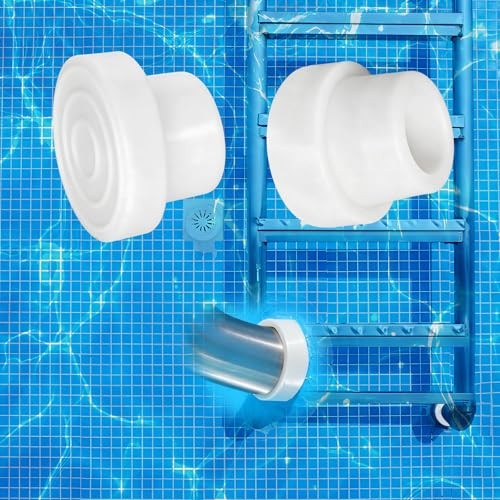 2-Pack Pool Ladder Bumpers,Pool Step Rubber End Caps for 1.9" Standard 2Pack gallery