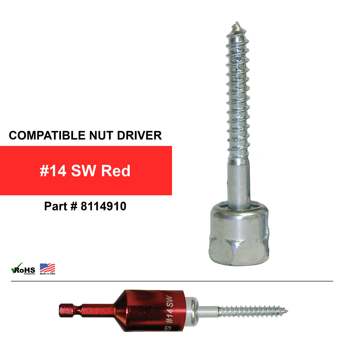 Sammys 3/8"in Sidewinder Threaded Rod Hanger Wood 1/4 x 3in Screw Plumbing 25 Pk gallery