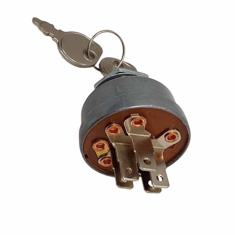 AM32318 Ignition Key Start Switch Fits John Deere Fits JD 214 212 210 AM103286 4 gallery