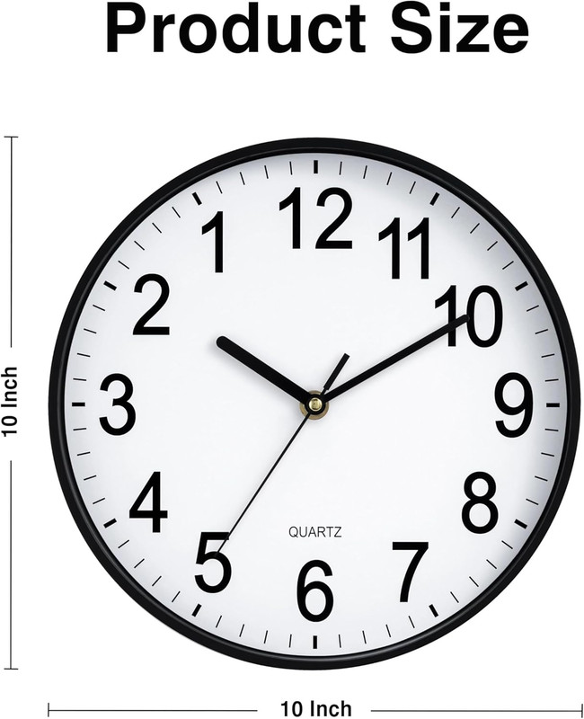 Backwards Wall Clock 10 Inch Clock Reverse Wall Clock Battery Operated Novel Run gallery