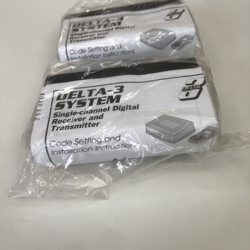 2x Linear Delta-3 DTD DNT00002A Garage Gate Opener Remote 310MHz 8 DIP Switch gallery