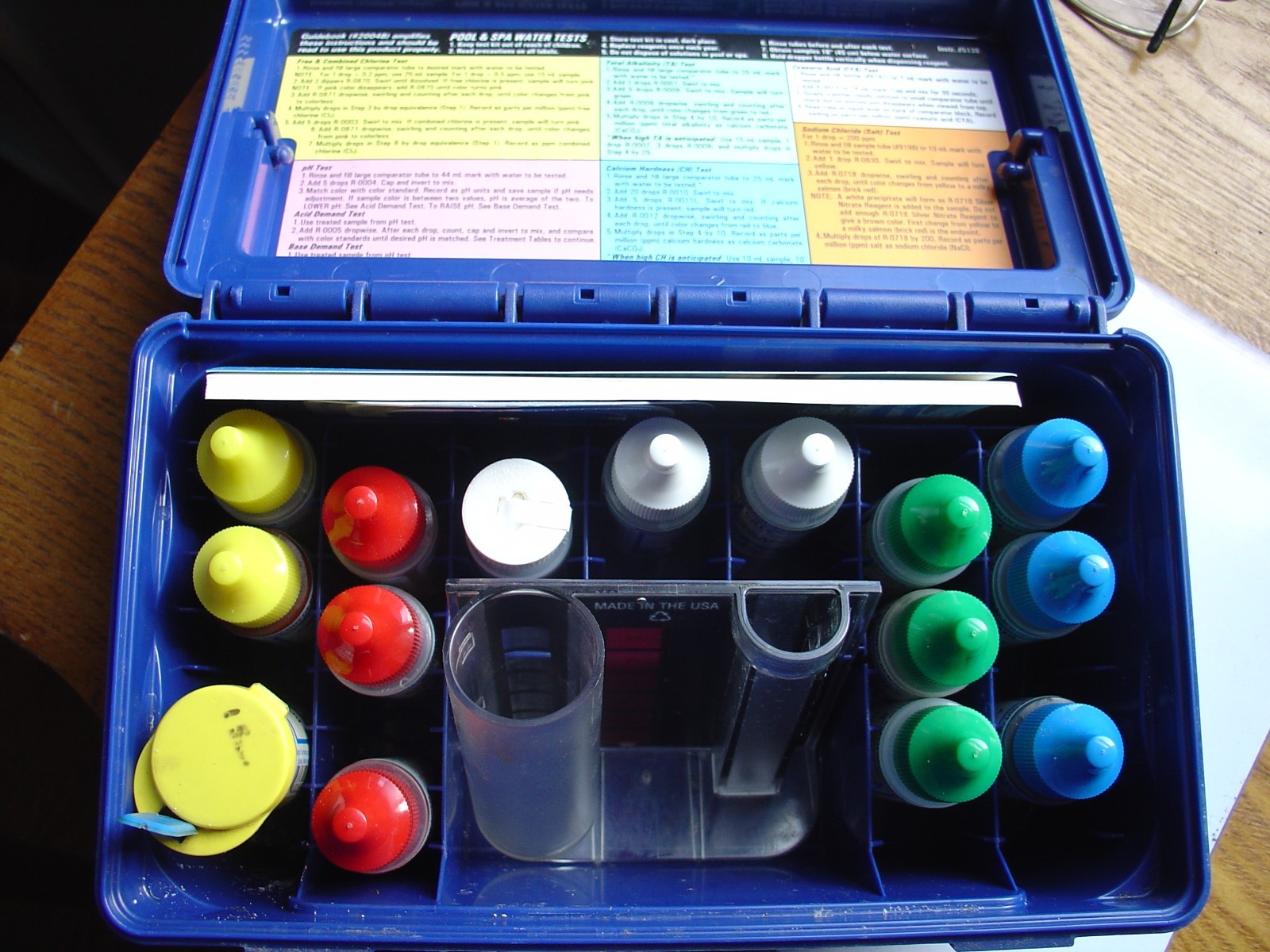 Leslie's Complete Poolcare DPD Pool and Spa Water Test Kit Incomplete Parts Read gallery