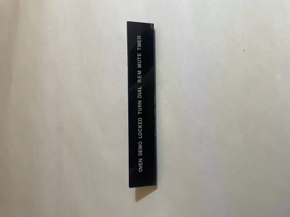 Label Control Panel Strip 4930W1A065 AZ118487 | KM2000 gallery