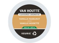 Van Houtte Decaf Vanilla Hazelnut Coffee 24 to 144 Keurig K cups Pick Any Size