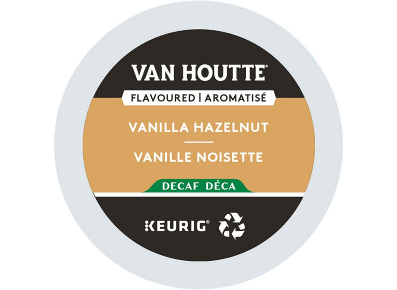 Van Houtte Decaf Vanilla Hazelnut Coffee 24 to 144 Keurig K cups Pick Any Size gallery