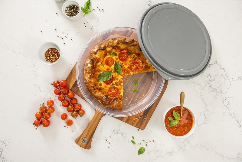 EveryWare 12" Extra Large Round Container 2 Pack, BPA Free Food Storage gallery