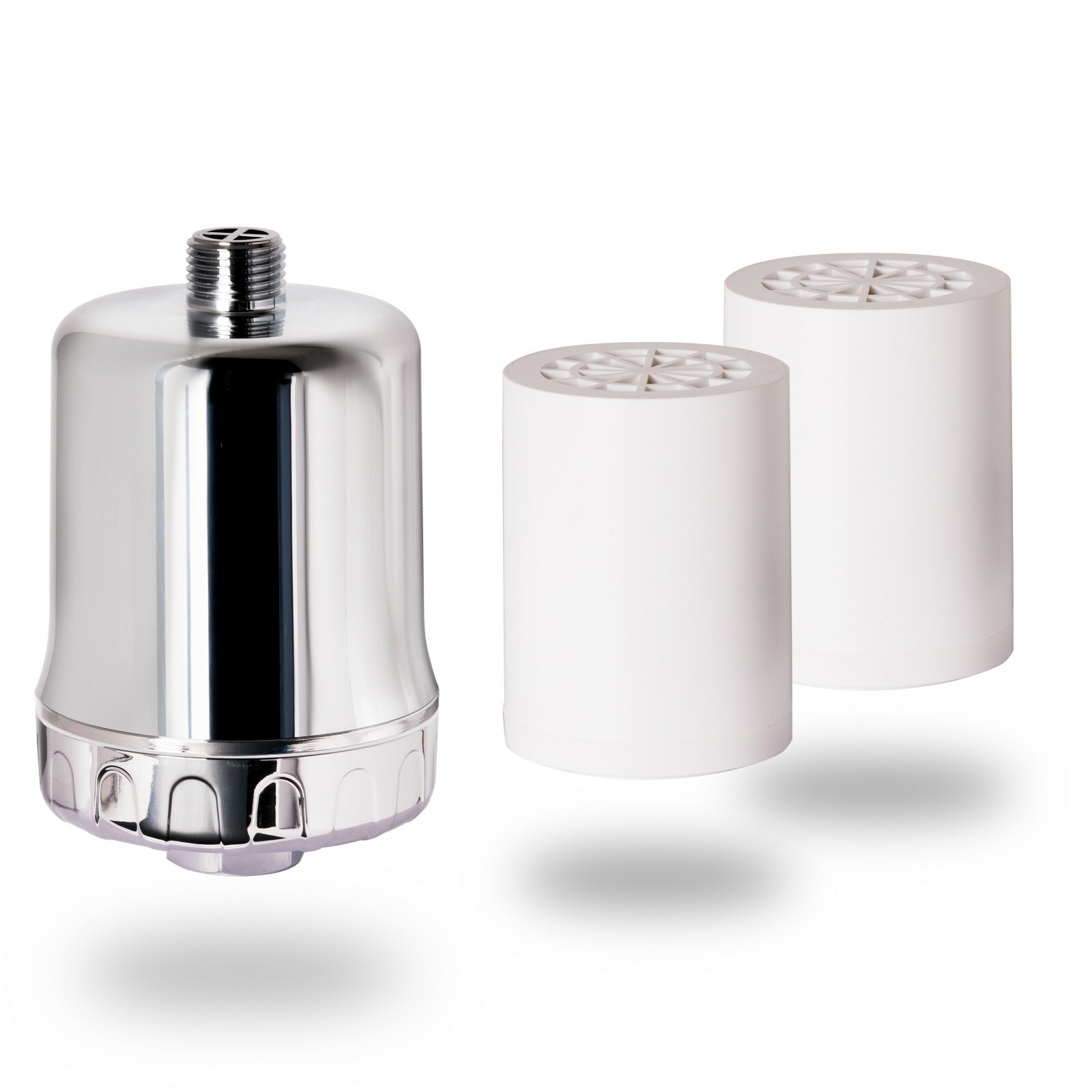 Aquasure 15,000 Gallons Shower Filter w/ 2X Replacement Filter - Chrome gallery