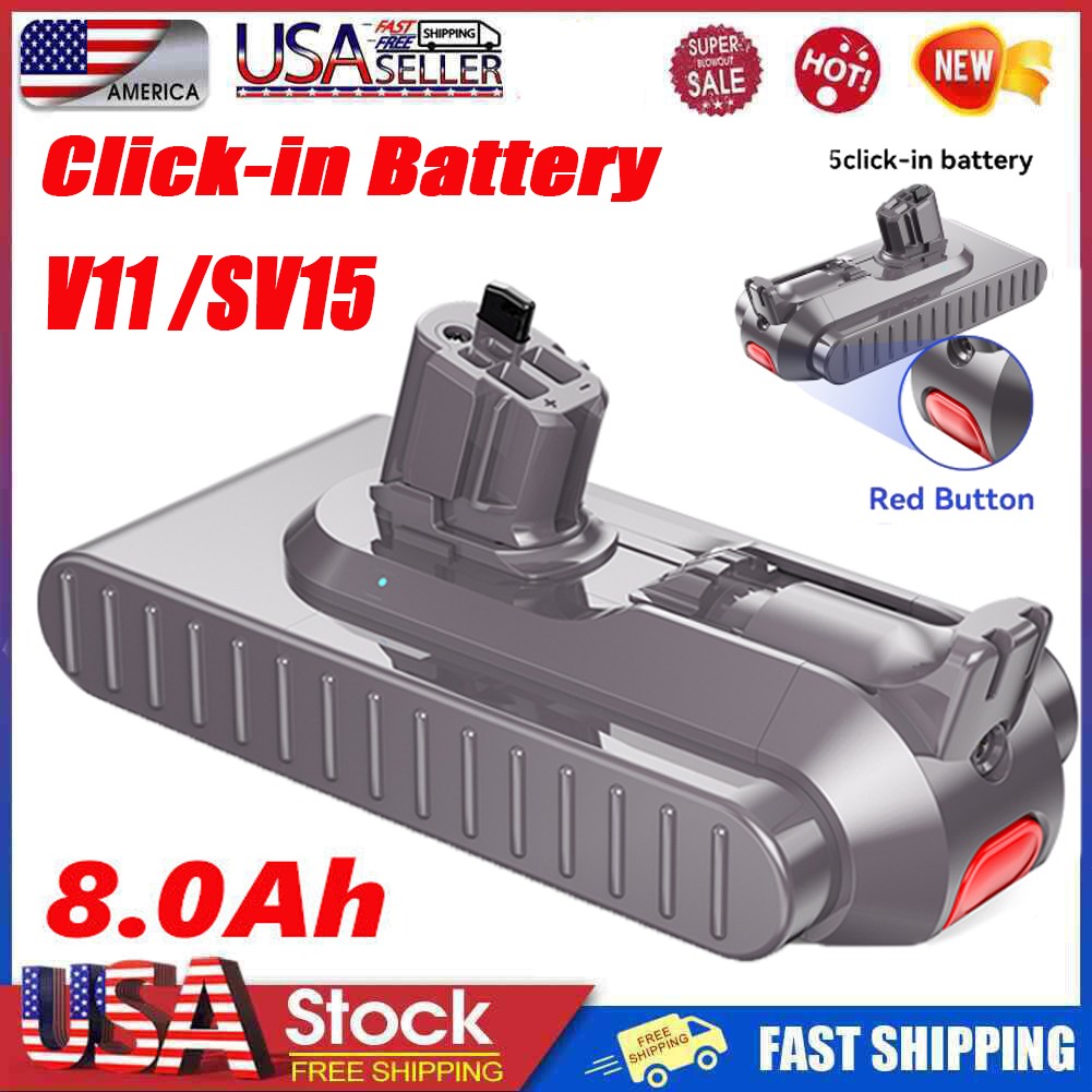 For Dyson V11 Button Click in Battery V11 Outsize Absolute Extra Outsize Battery gallery
