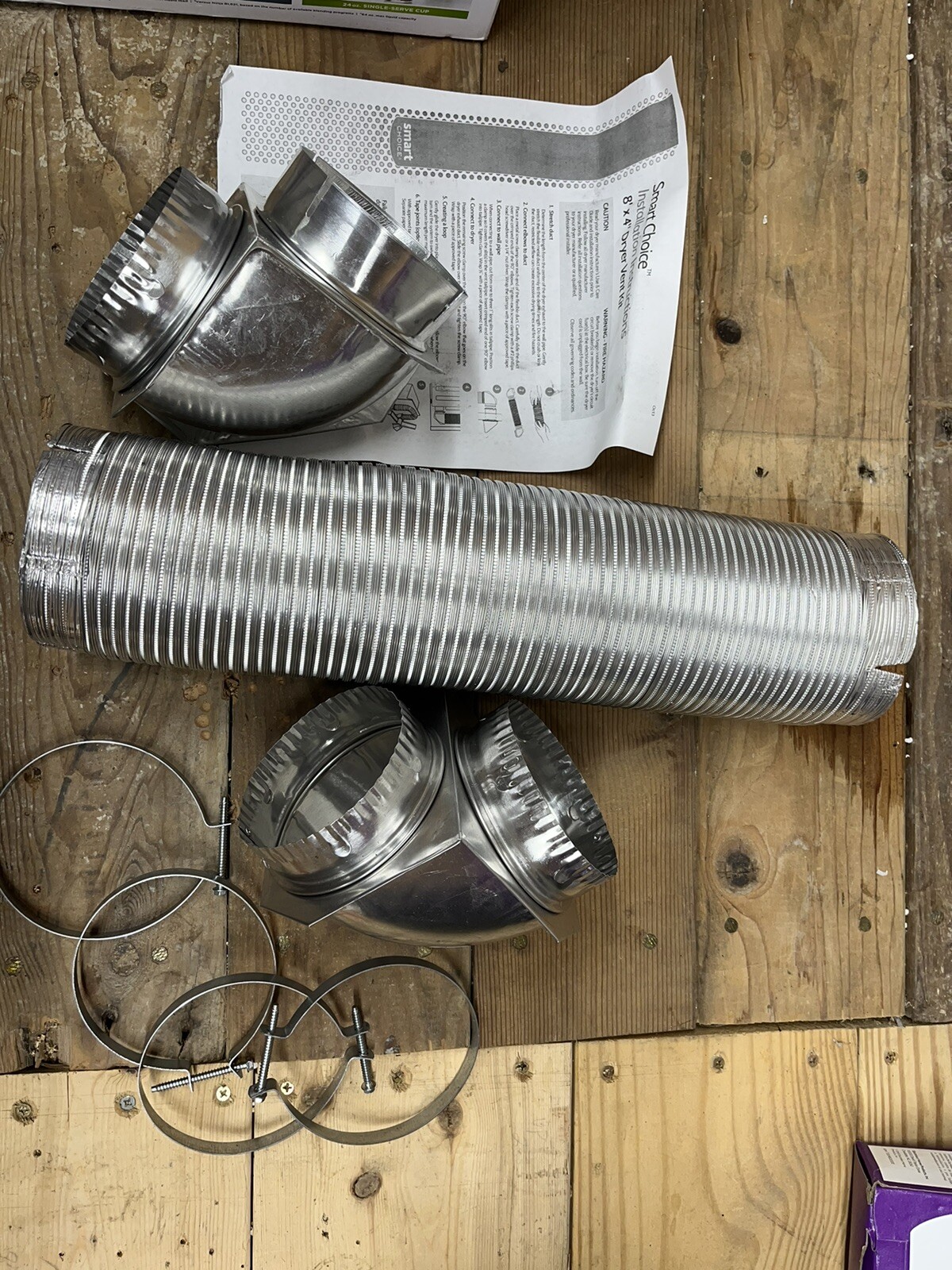 Smart Choice 5304492448 8' Semi-Rigid Dryer Vent Kit (1C) gallery