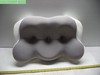 Cervical Neck Pillow, Memory Foam Gray 24" x 14" x 6" gallery